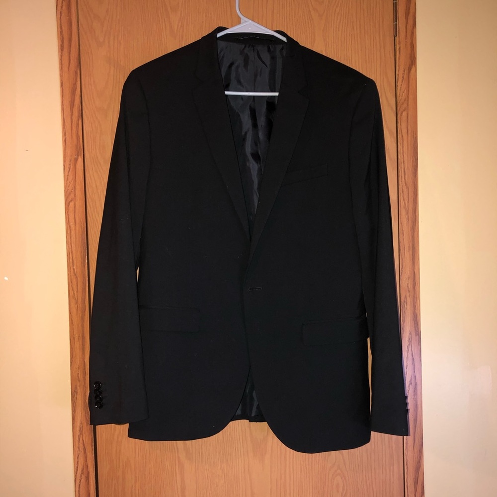 Slim fit all black Blazer